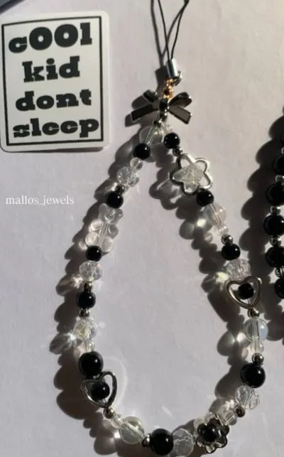 Crystal Phone Charm